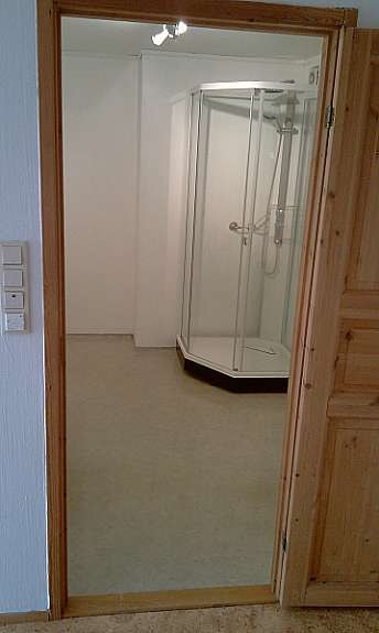 Bad med varmekabler. Galleribilde