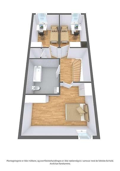 Planskisse - 2. etg. - ikke målbar Galleribilde