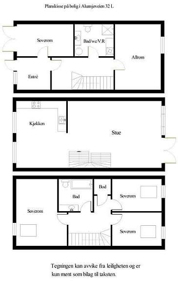 Alunsjøv 32L - Planskisse Galleribilde