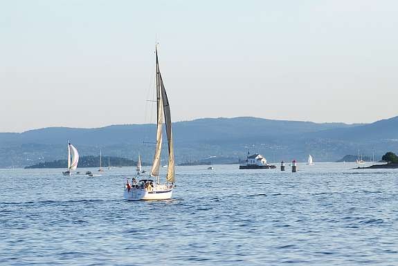 Stemningsbilde fra Tjuvholmen. Galleribilde