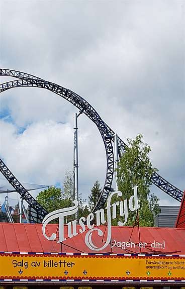 Det er ikke langt til Tusenfryd Galleribilde