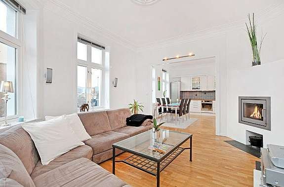 Peisen varmer godt Galleribilde