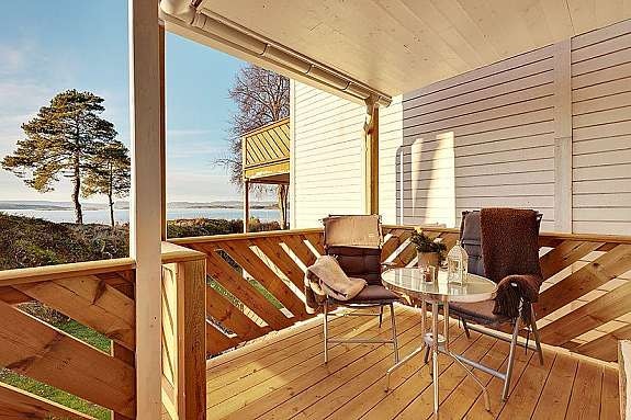 Her kan du nyte flotte solnedganger. Usjenert! Galleribilde