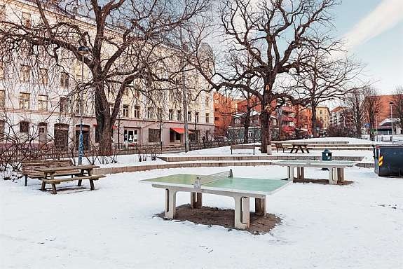 Uteareal Galleribilde