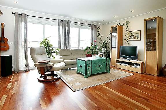 Stue med utgang til balkong Galleribilde