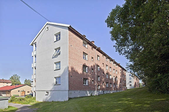 Fasade sommer Galleribilde