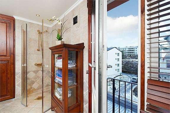 Fransk balkong Galleribilde