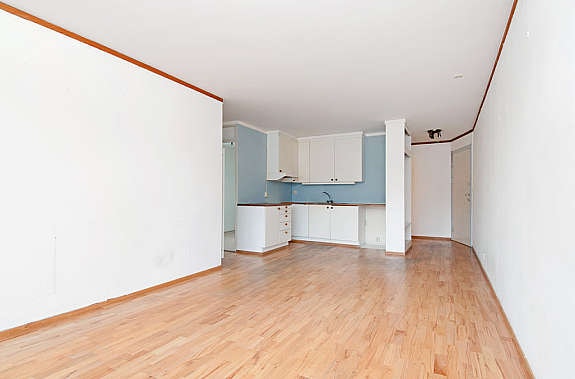 Stue med åpen kjøkkenløsning Galleribilde