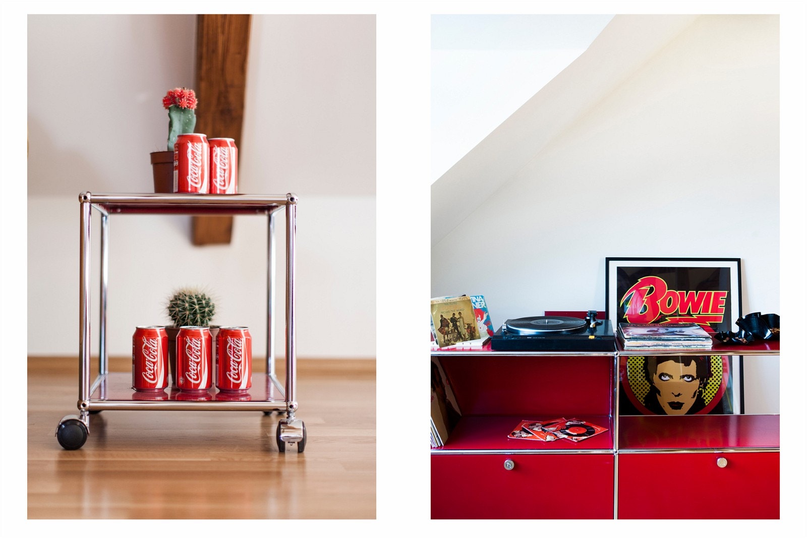 Musikk fra hjørnet. Musikk i rommet. Galleribilde