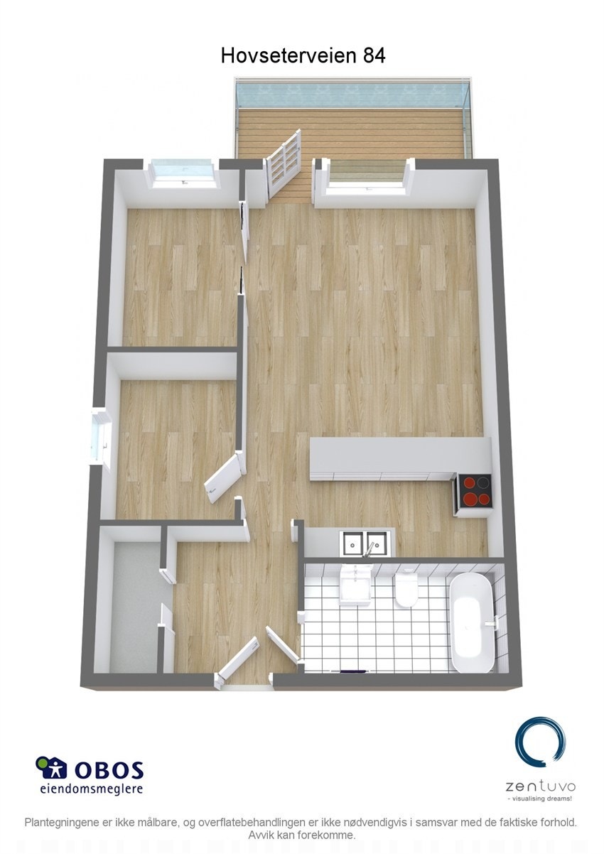 Planskisse Galleribilde