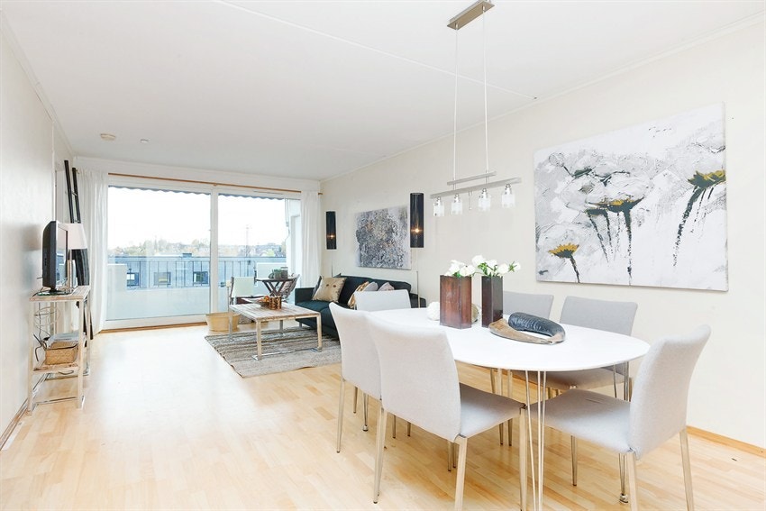 Stue med spiseplass Galleribilde