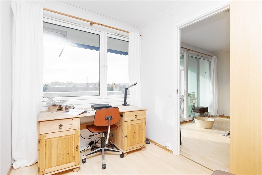 Kontorplass på soverom Galleribilde