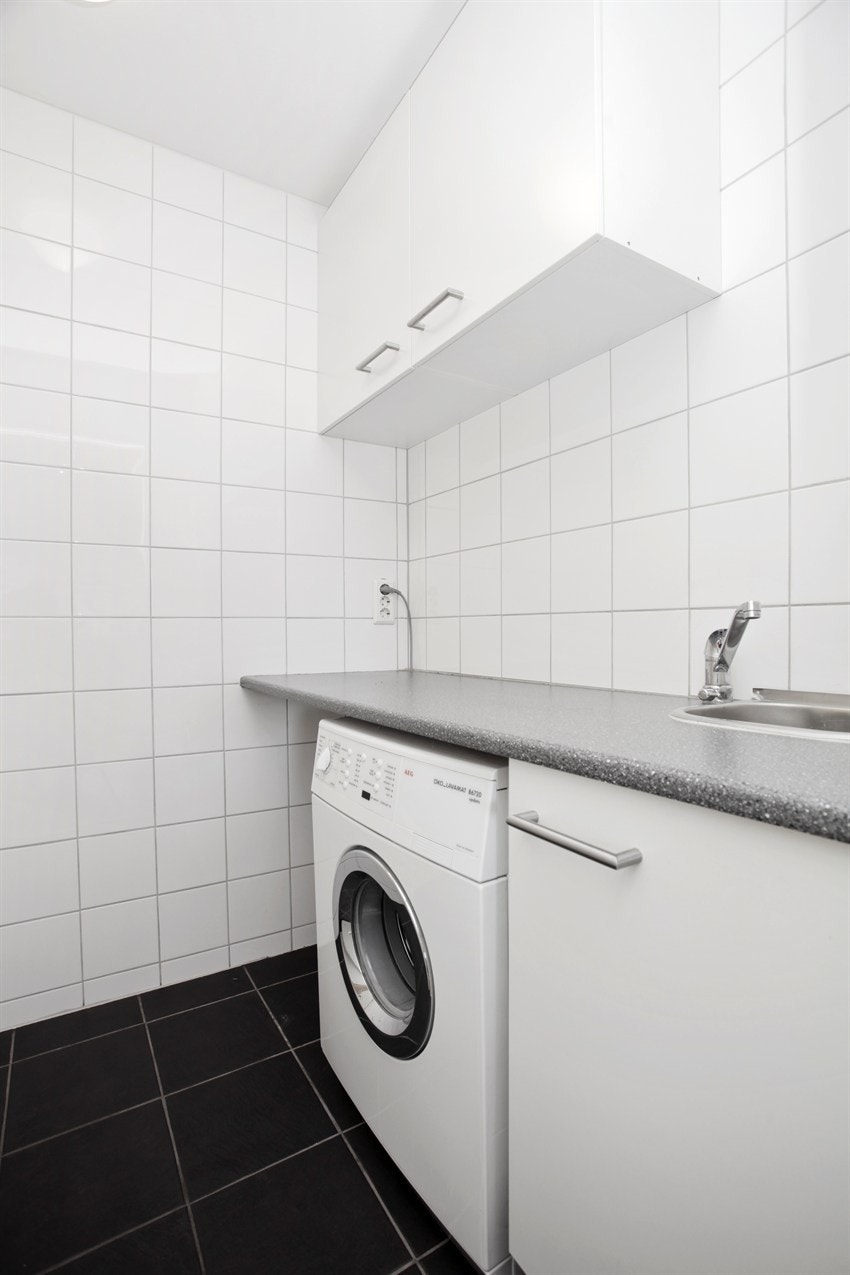 Meget praktisk vaskerom Galleribilde