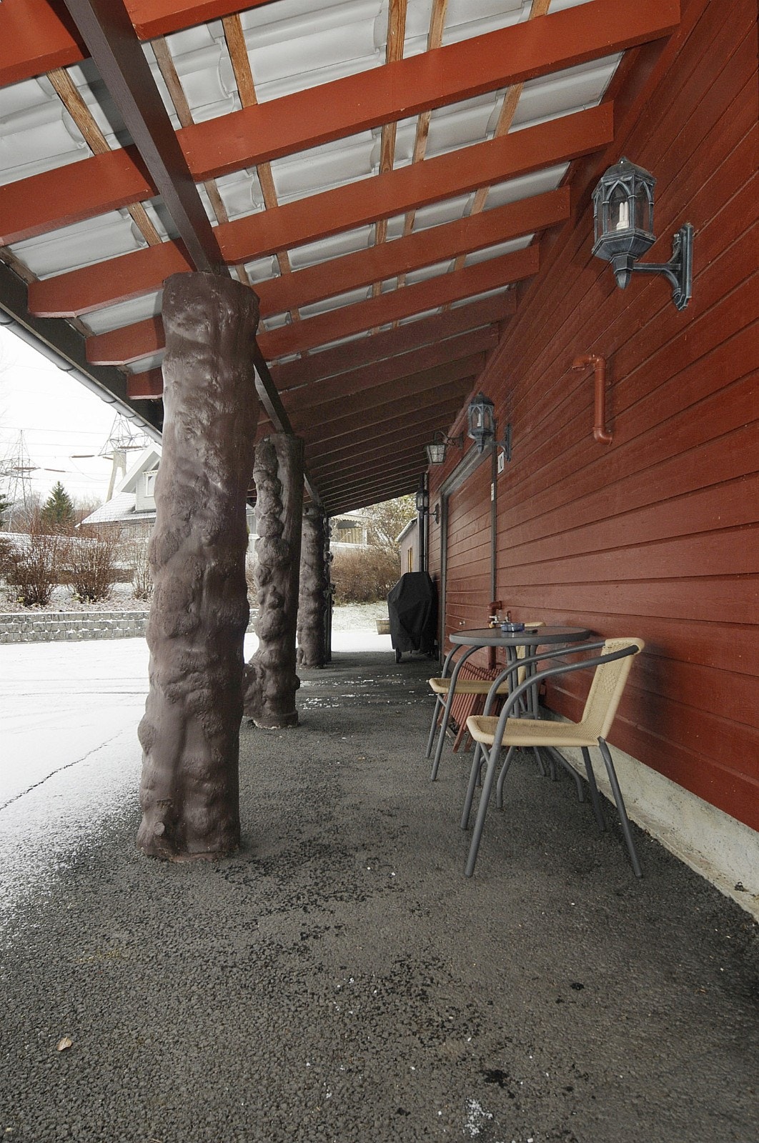 Overbygget frontparti Galleribilde