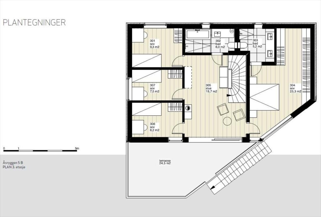 Toppetasje/ øvre plan Galleribilde