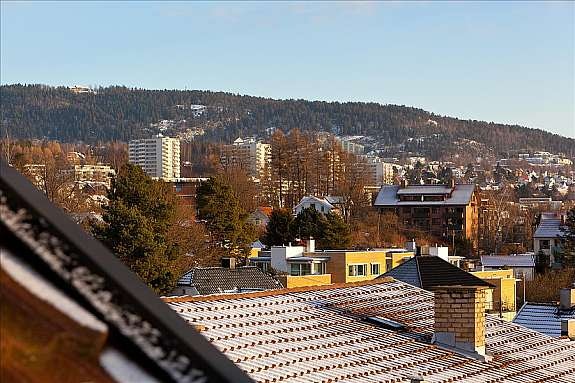 Utsikt fra soverom I mot Grefsenkollen Galleribilde