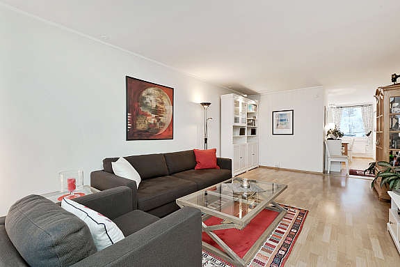 Gjennomgående stue. Galleribilde