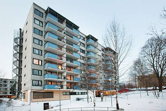 Vi befinner oss i 3 etasjen, ende leiligheten Galleribilde