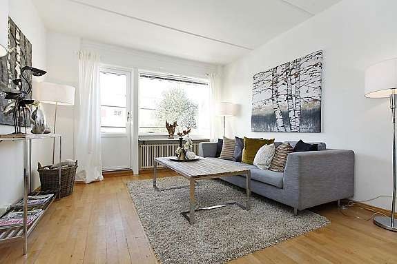 Stue/salong med utgang til balkong Galleribilde