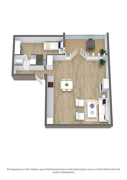 Planskisse. Galleribilde