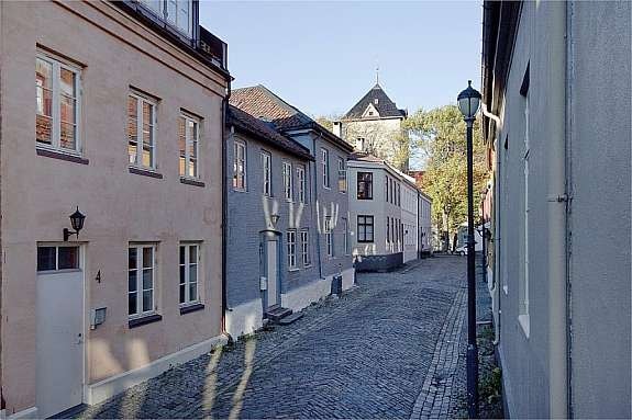 Fasade mot Vår Frue Kirke Galleribilde