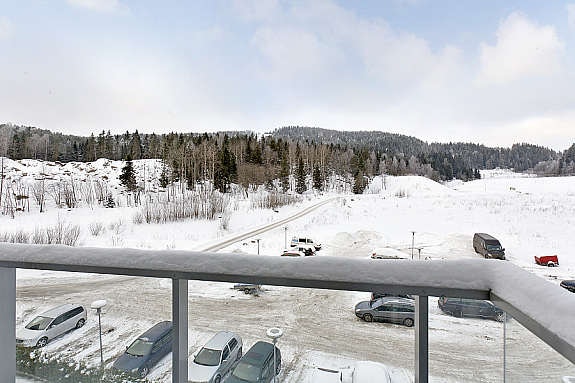 Utsikt fra den minste balkongen Galleribilde