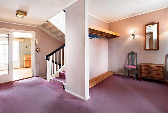 Romslig inngangsparti Galleribilde