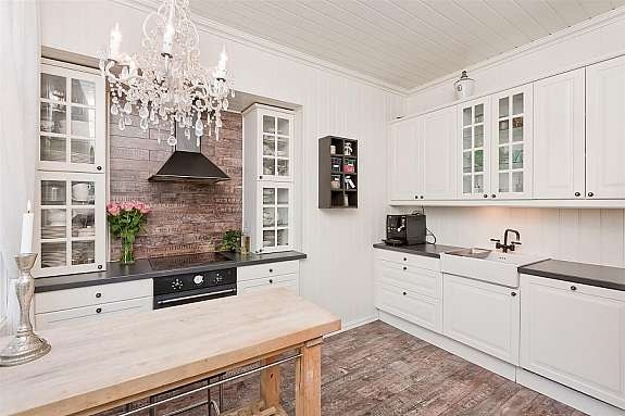 Kjøkken - porselen vask. Galleribilde