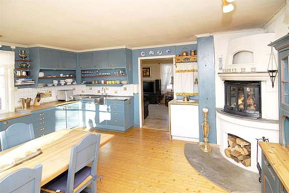 Bondekjøkken med peiskos! Galleribilde