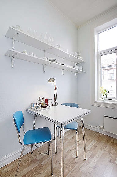 Hyggelig spiseplass på kjøkkenet Galleribilde