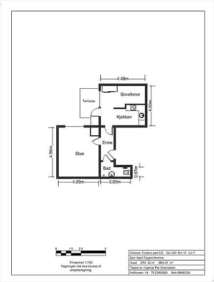 Frydens gate 5 B. Lnr 7. Galleribilde