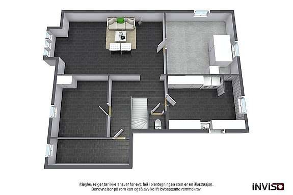 Plan kjeller Galleribilde