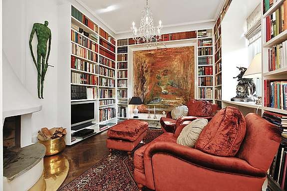 Bibliotek/peisestue Galleribilde