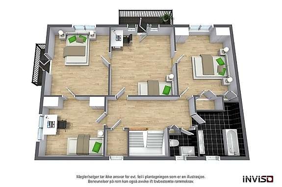 Plan 2. etg. Galleribilde