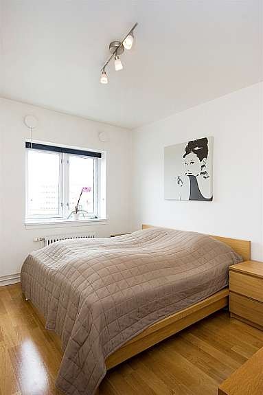 Romslig soverom Galleribilde