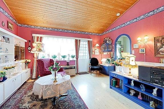 Romslig stue Galleribilde