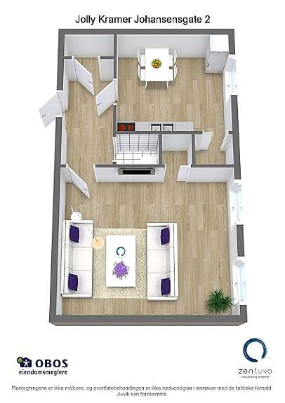 3D-letterhead-Jolly Kramer Johansensgate 2 Galleribilde