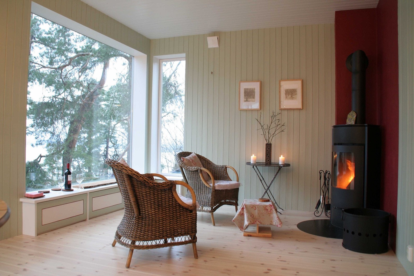 Stuen oppe Galleribilde