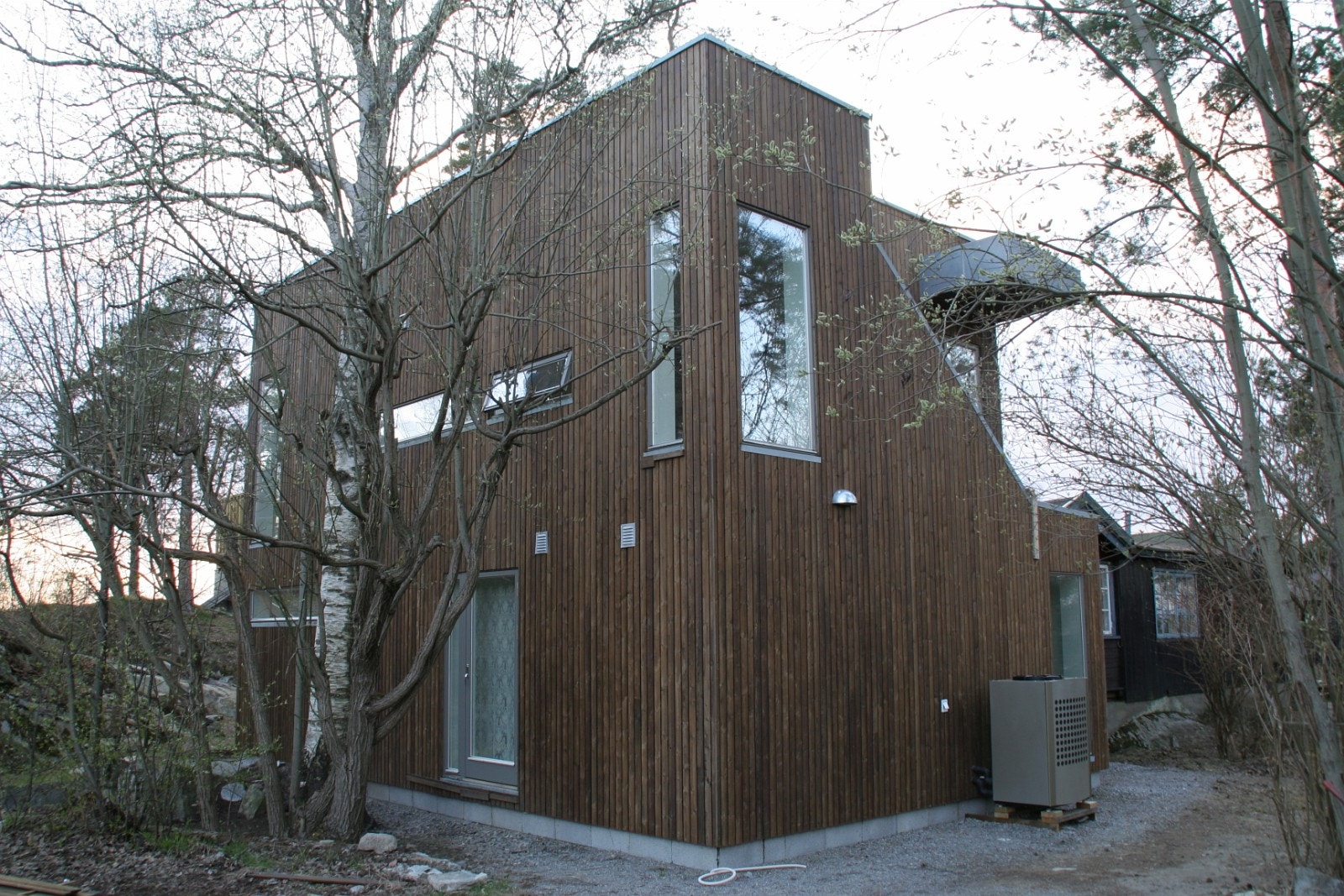 Syd side av huset Galleribilde