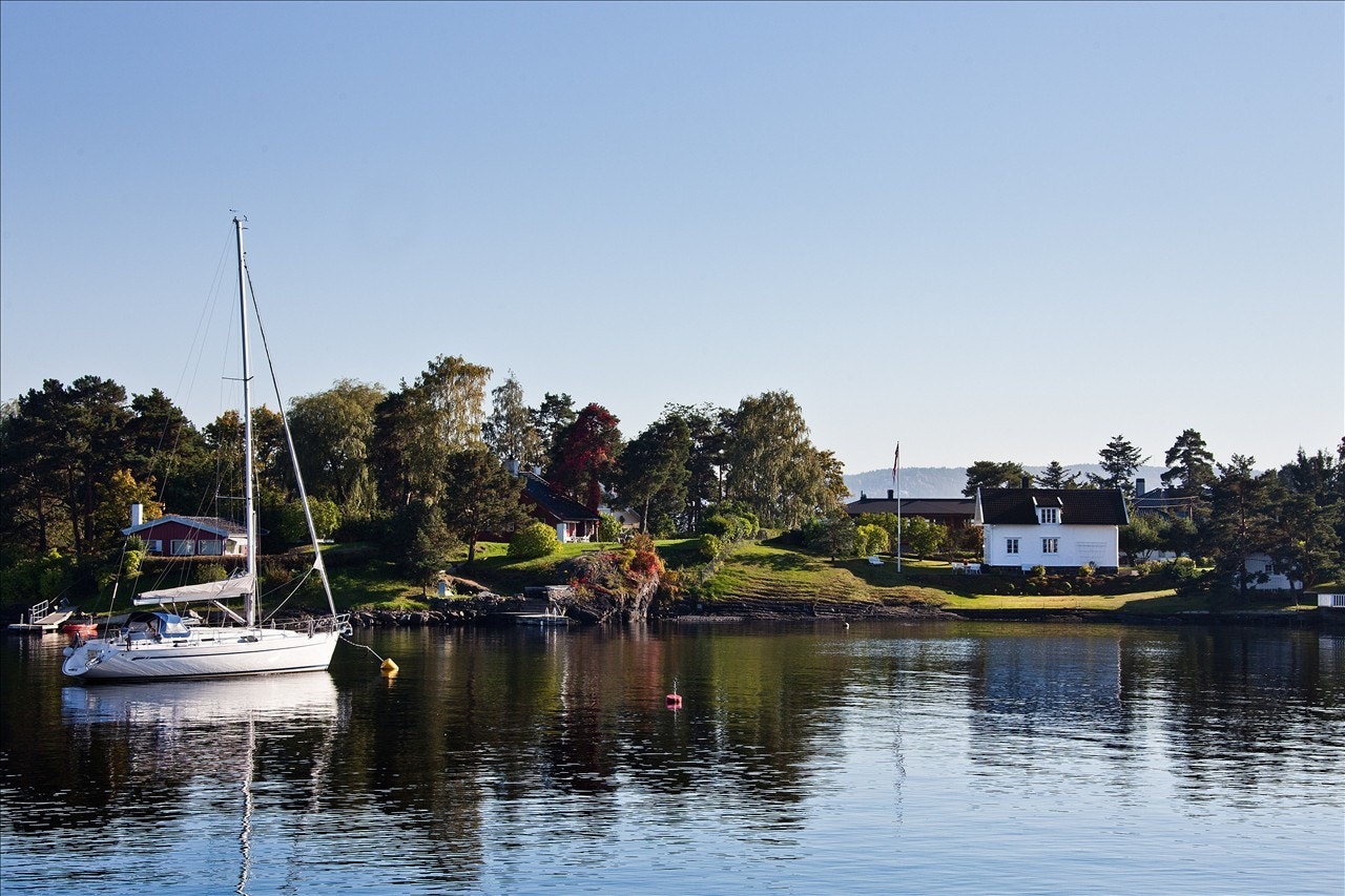 Huset sin beliggenhet Galleribilde