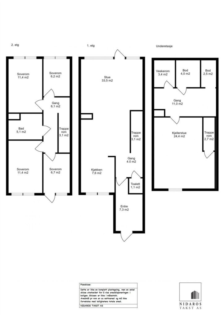 Planskisse. Galleribilde