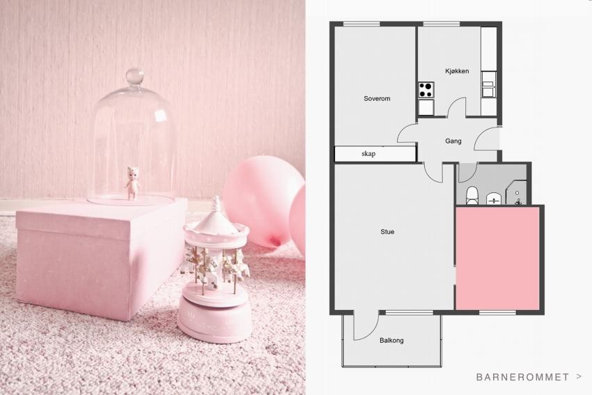 Barnerommet Galleribilde