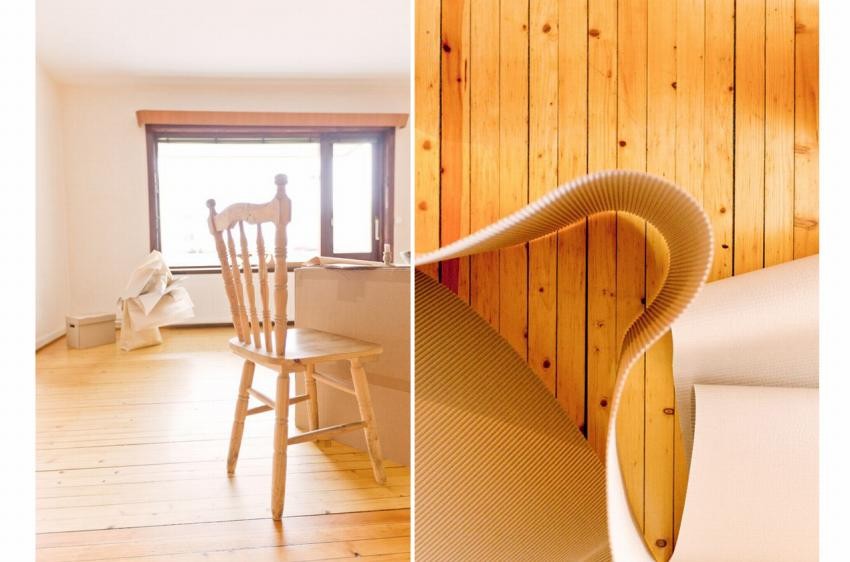 Pent tregulv i stuen Galleribilde