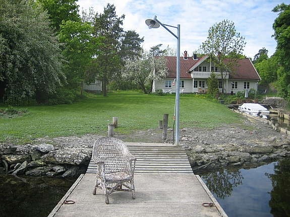 Sett fra fytebrygge Galleribilde