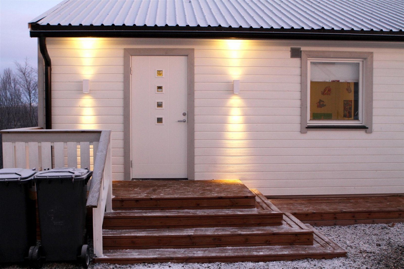 Inngangsparti i hovedetasjen. Galleribilde