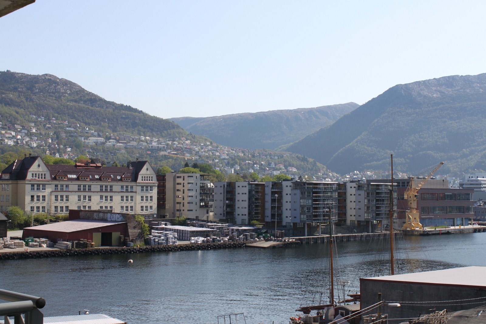 Flott utsikt Galleribilde