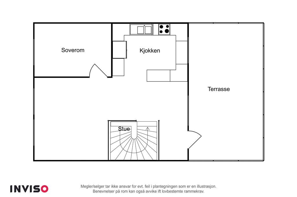 3D-plantegning Galleribilde