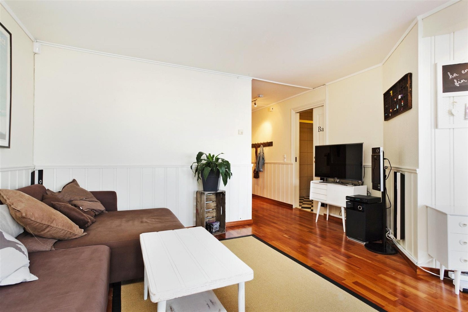 Koselig tv krok Galleribilde