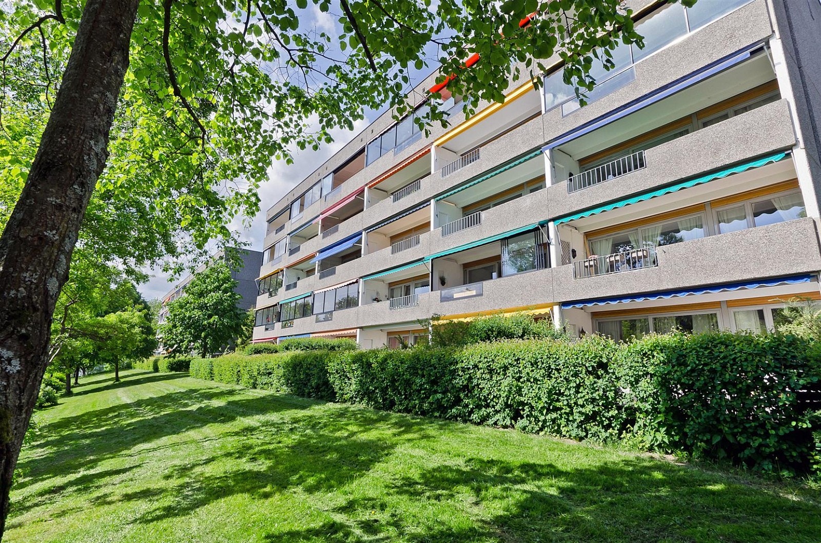 Lavblokk på fire etasjer. Galleribilde