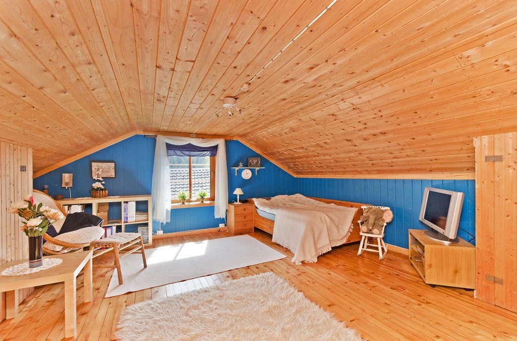 Soverom loft Galleribilde